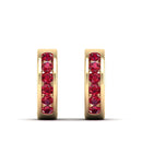 14K Yellow Gold - Ruby