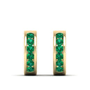 14K Yellow Gold - Emerald