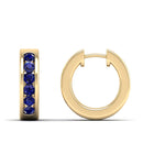 14K Yellow Gold - Sapphire