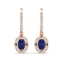 14K Rose Gold - Tanzanite