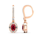 14K Rose Gold - Ruby