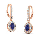 14K Rose Gold - Tanzanite