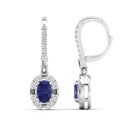 14K White Gold - Tanzanite