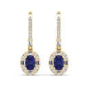 14K Yellow Gold - Tanzanite