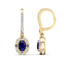 14K Yellow Gold - Sapphire