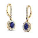 14K Yellow Gold - Tanzanite