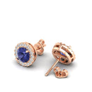 14K Rose Gold - Tanzanite