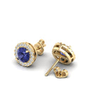 14K Yellow Gold - Tanzanite