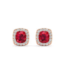 14K Rose Gold - Ruby