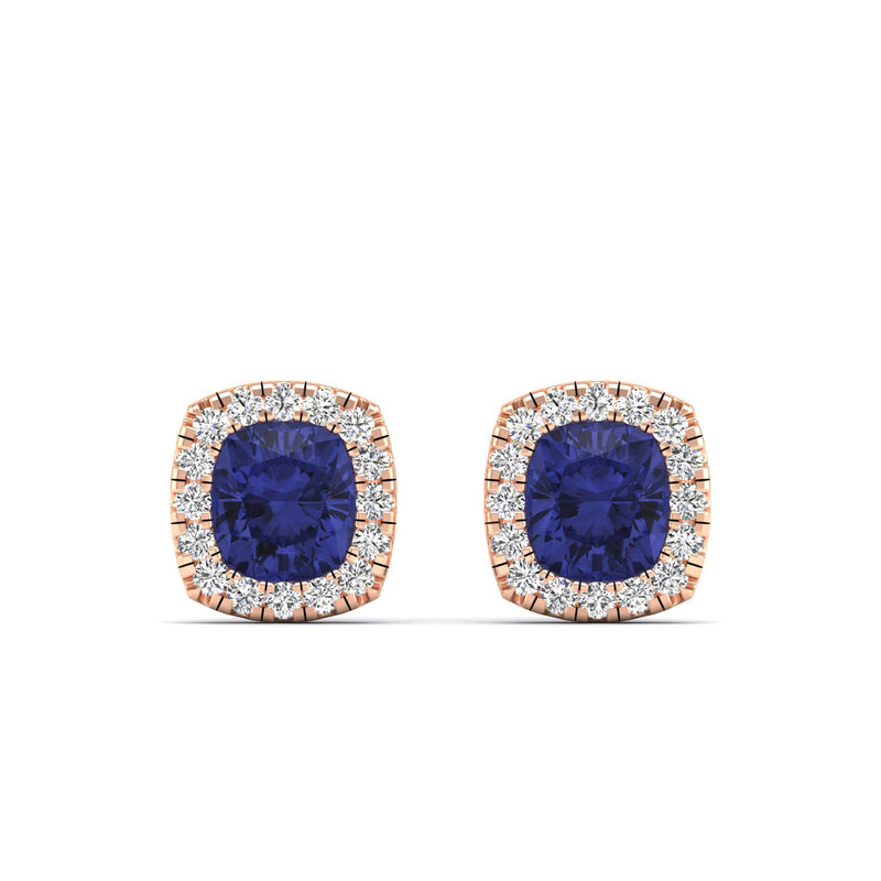 14K Rose Gold - Tanzanite