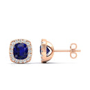 14K Rose Gold - Sapphire