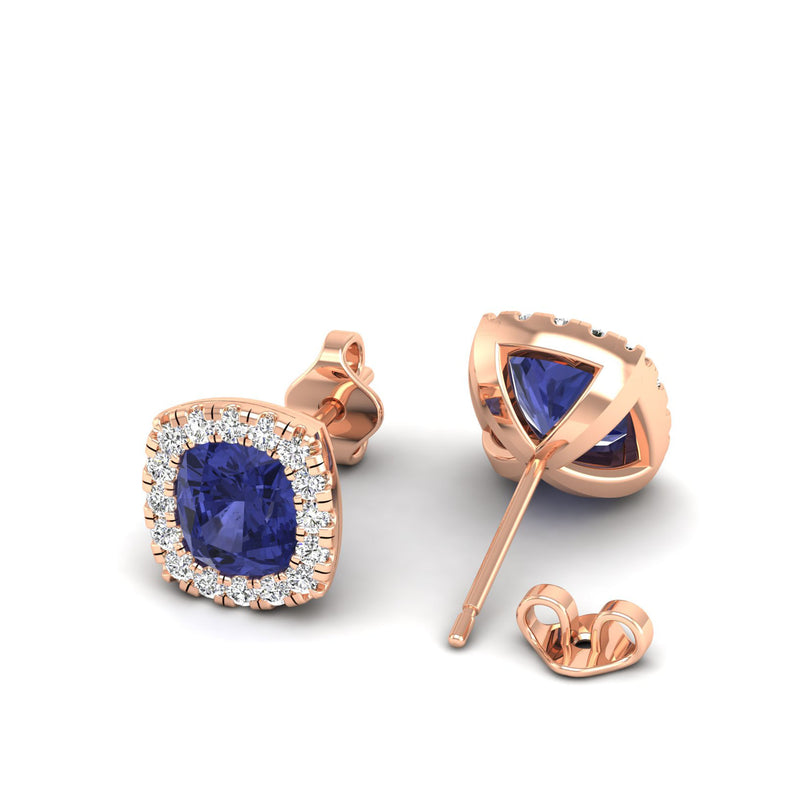 14K Rose Gold - Tanzanite