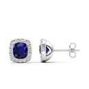 14K White Gold - Sapphire