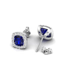 14K White Gold - Sapphire
