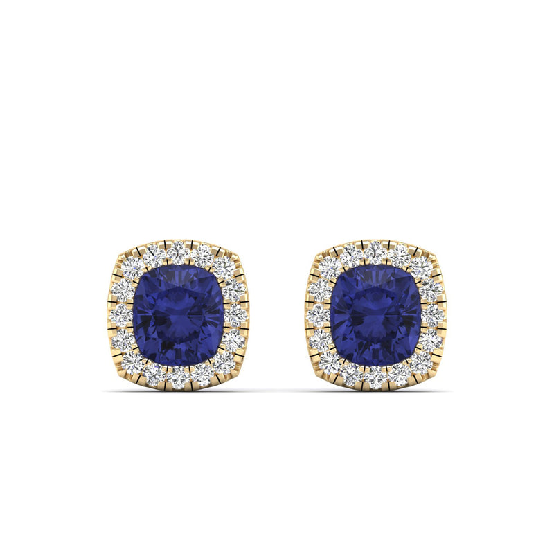 14K Yellow Gold - Tanzanite