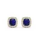 14K Yellow Gold - Sapphire