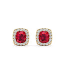 14K Yellow Gold - Ruby