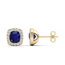 14K Yellow Gold - Sapphire