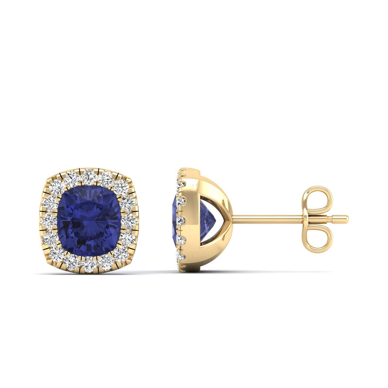 14K Yellow Gold - Tanzanite