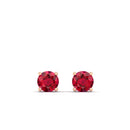 14K Rose Gold - Ruby