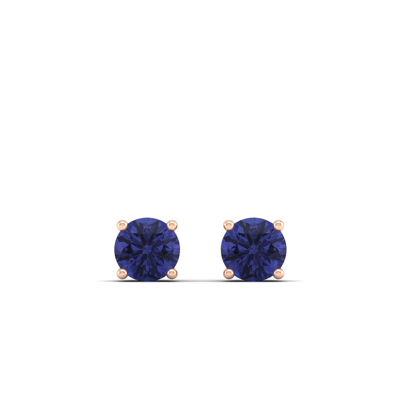 14K Rose Gold - Tanzanite