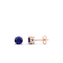 14K Rose Gold - Sapphire
