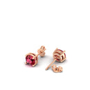 14K Rose Gold - Ruby
