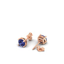 14K Rose Gold - Tanzanite