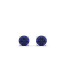 14K White Gold - Tanzanite