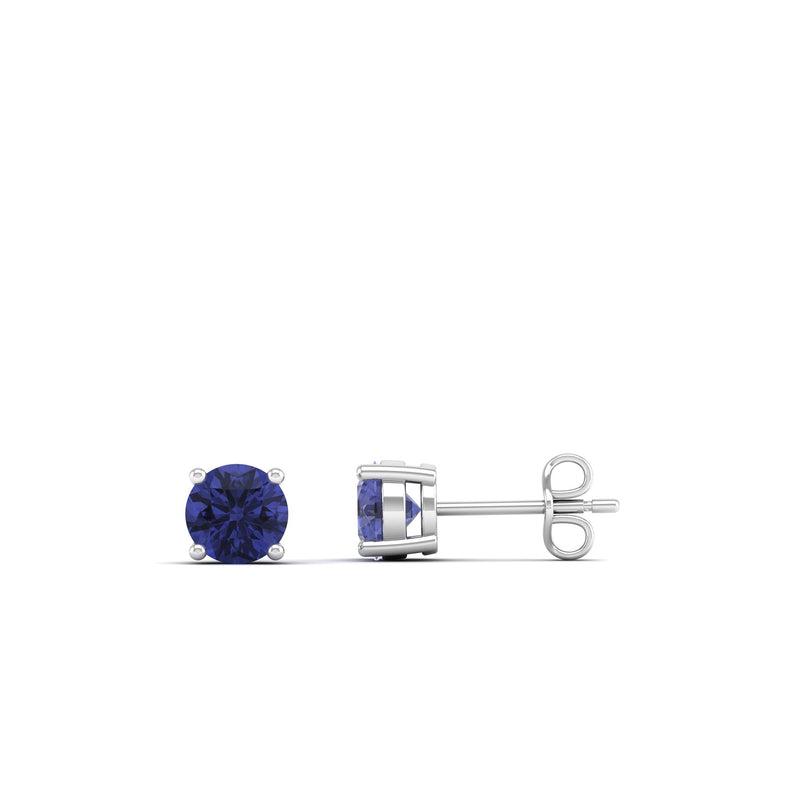 14K White Gold - Tanzanite