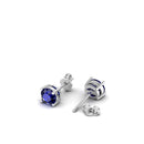 14K White Gold - Sapphire