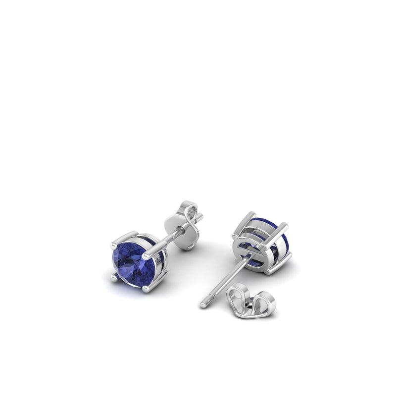 14K White Gold - Tanzanite