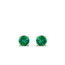 14K Yellow Gold - Emerald