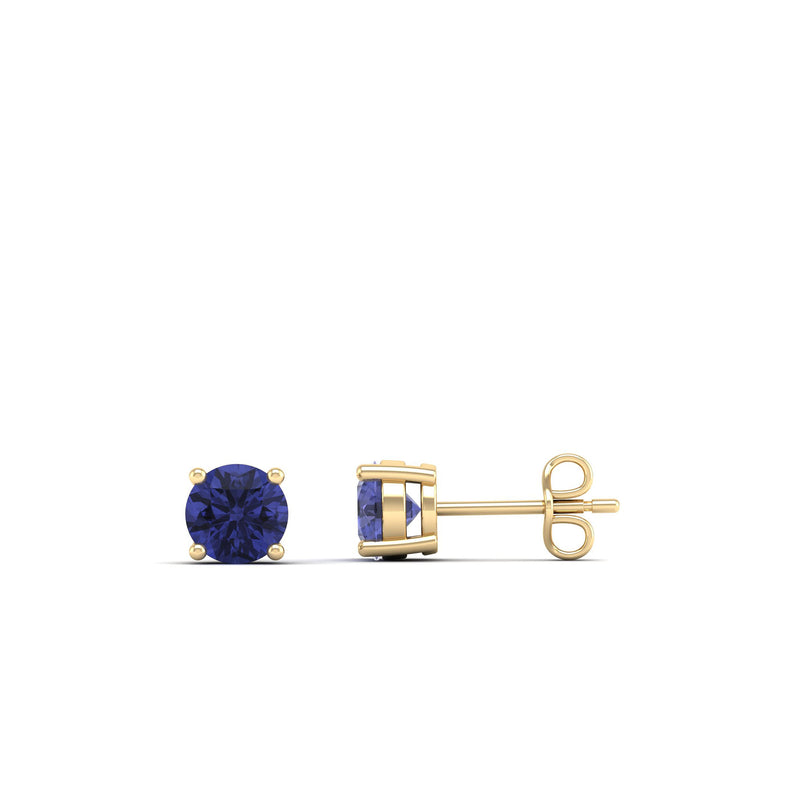 14K Yellow Gold - Tanzanite