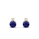 14K Rose Gold - Sapphire