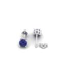 14K White Gold - Tanzanite