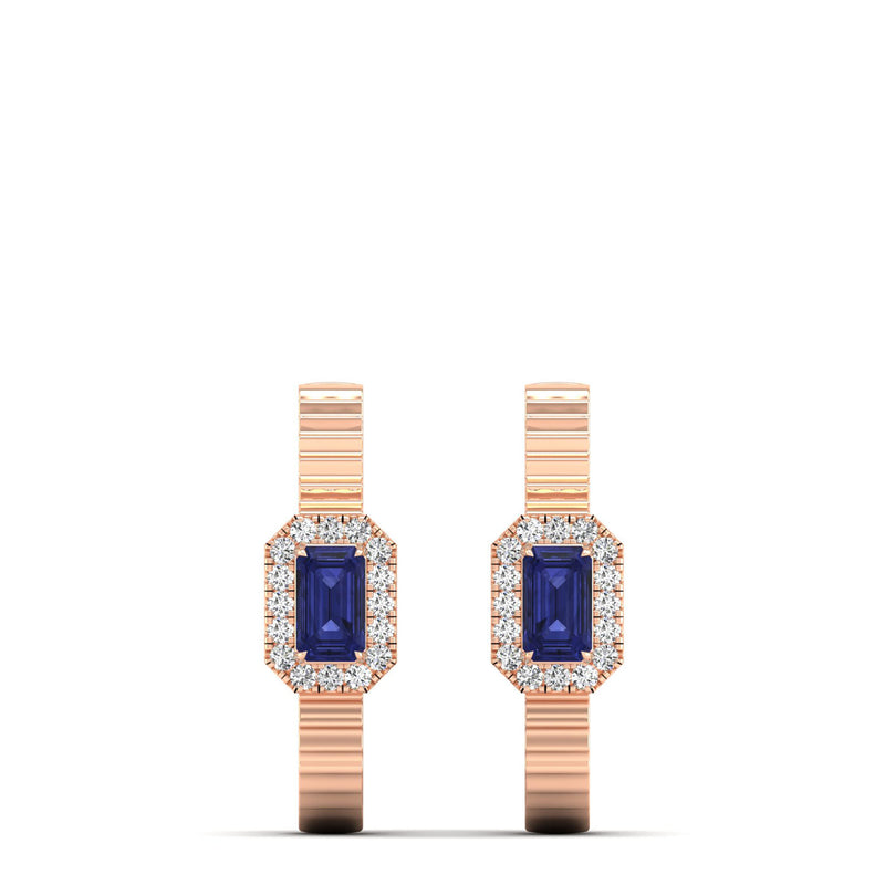 14K Rose Gold - Tanzanite