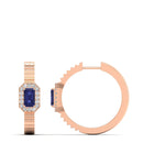 14K Rose Gold - Tanzanite