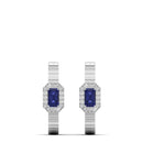14K White Gold - Tanzanite