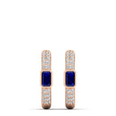 14K Rose Gold - Sapphire
