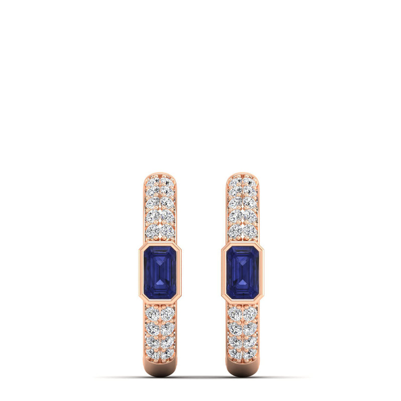 14K Rose Gold - Tanzanite
