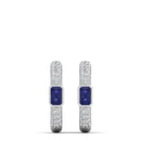 14K White Gold - Tanzanite