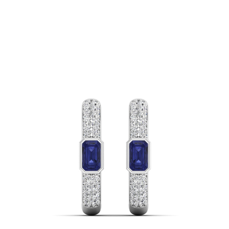 14K White Gold - Tanzanite