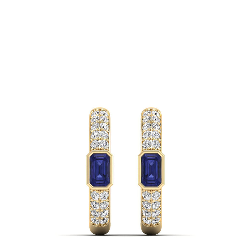 14K Yellow Gold - Tanzanite