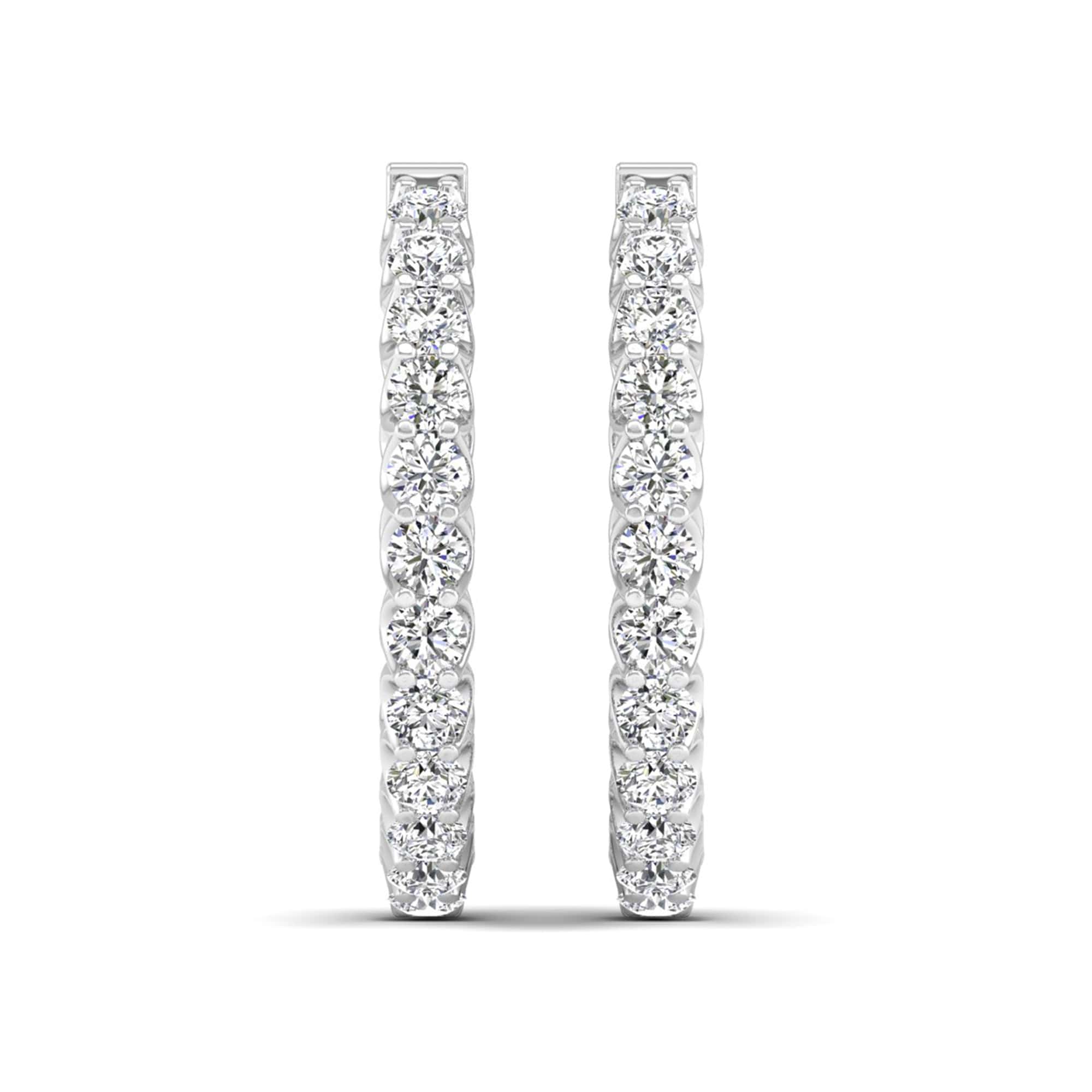 14K White Gold - 3.00