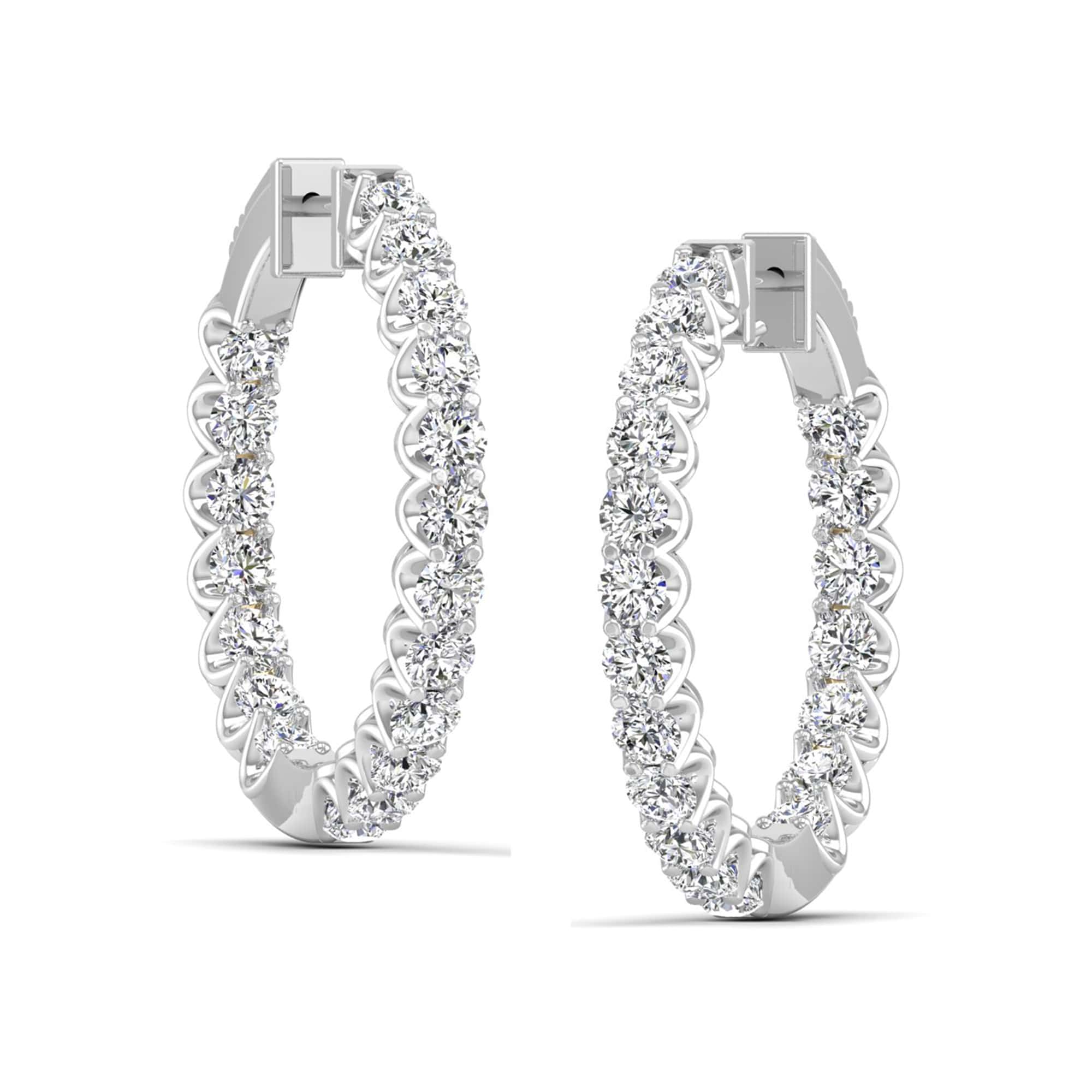 14K White Gold - 3.00