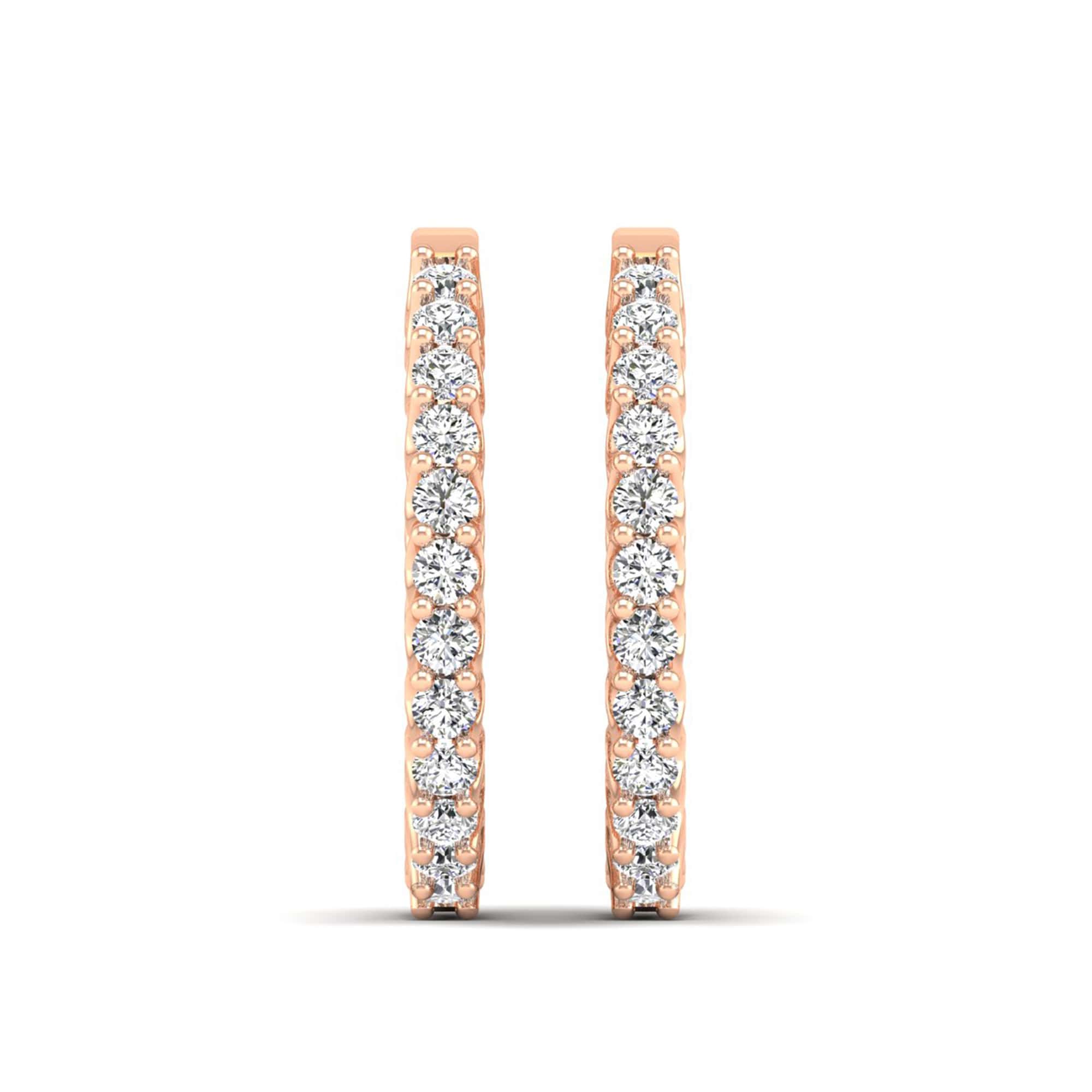 14K Rose Gold - 2.00