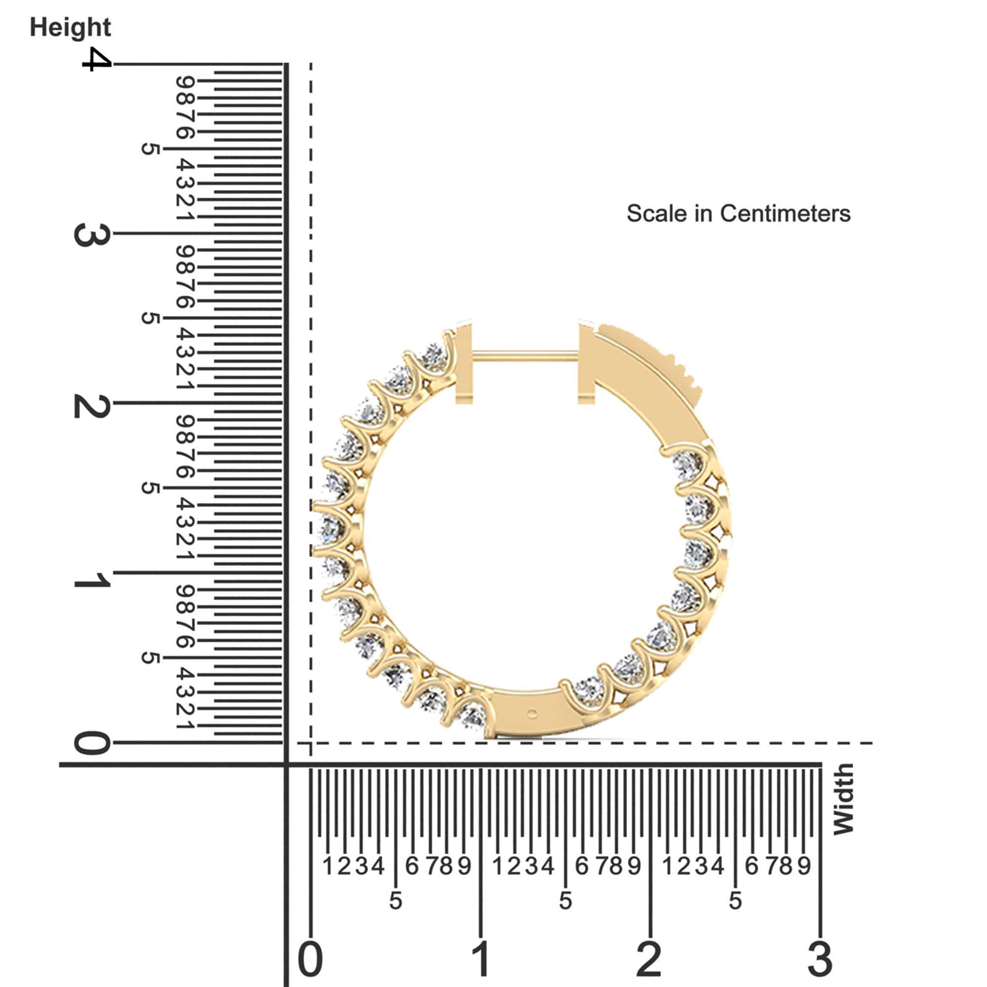 14K Yellow Gold - 2.00