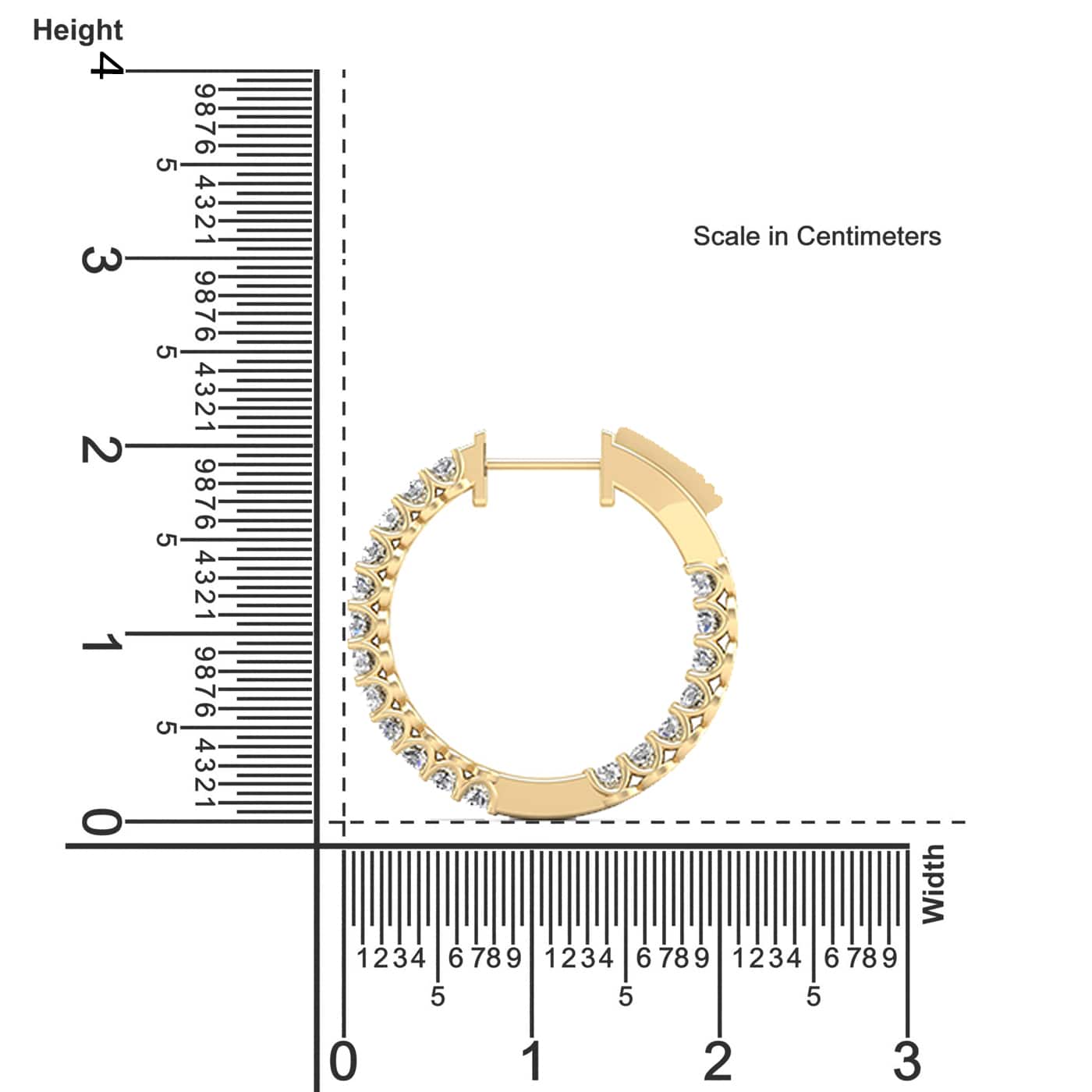 14K Yellow Gold - 1.00
