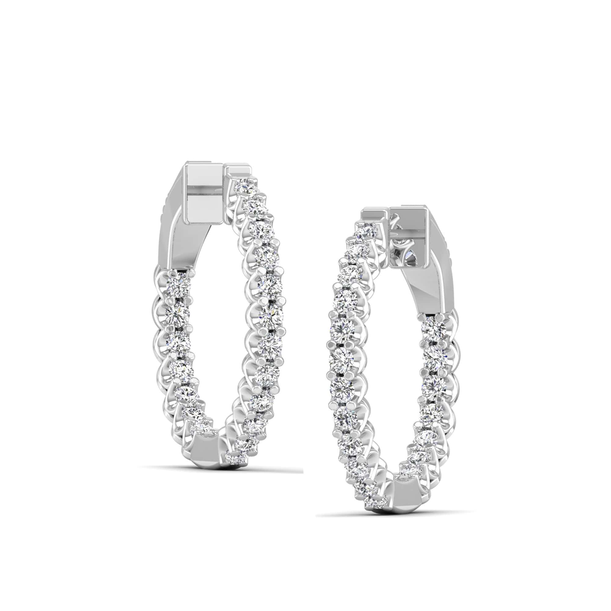 14K White Gold - 1.00